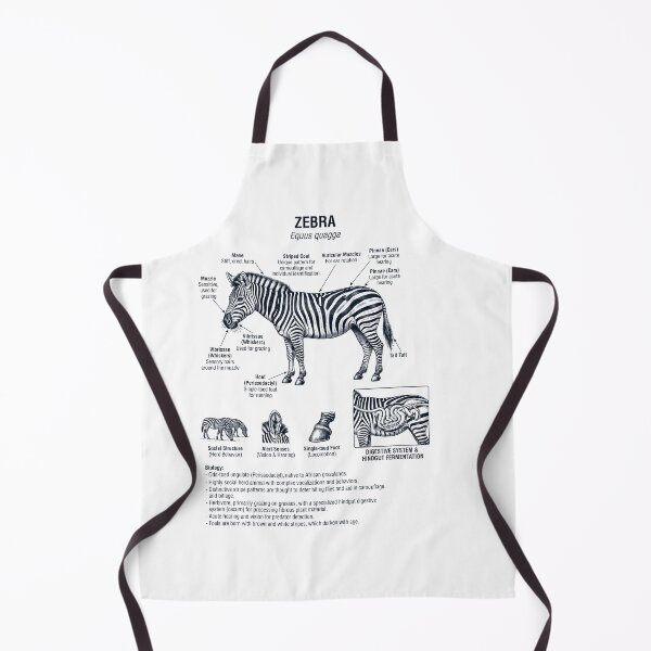 Item preview, Zebra Scientific Anatomy Biology Animal Lover designed and sold by dian-rody-crest.