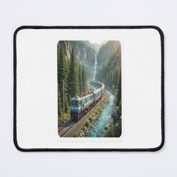 Item preview, Scenic Mountain Train Journey ??️ designed and sold by AdityaShop18.