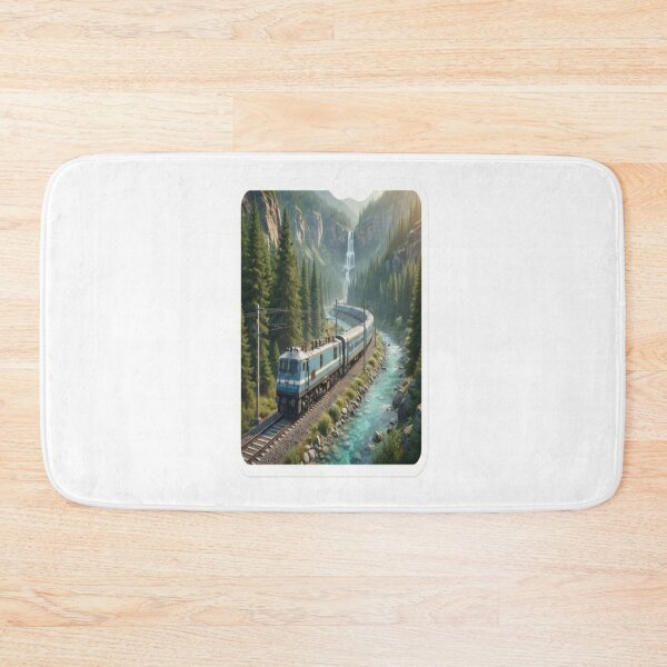 Item preview, Scenic Mountain Train Journey ??️ designed and sold by AdityaShop18.