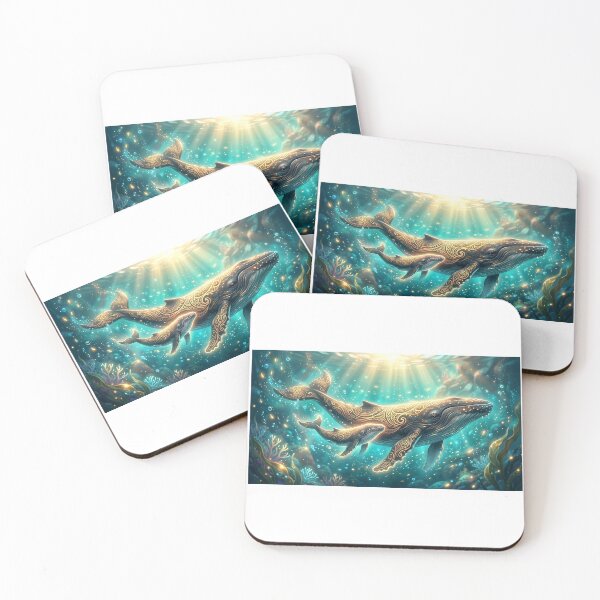 Item preview, Whale and Polynesian Calf Rays of Light designed and sold by Hawaii26.