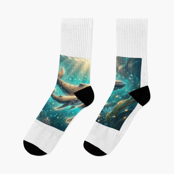 Item preview, Whale and Polynesian Calf Rays of Light designed and sold by Hawaii26.