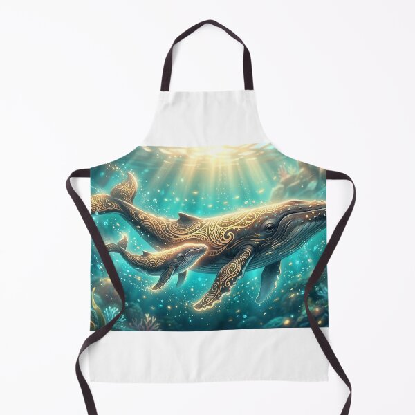 Item preview, Whale and Polynesian Calf Rays of Light designed and sold by Hawaii26.