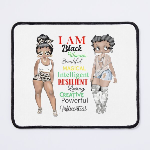 Item preview, I Am Black Woman Queen Affirmation Art designed and sold by luciashar.