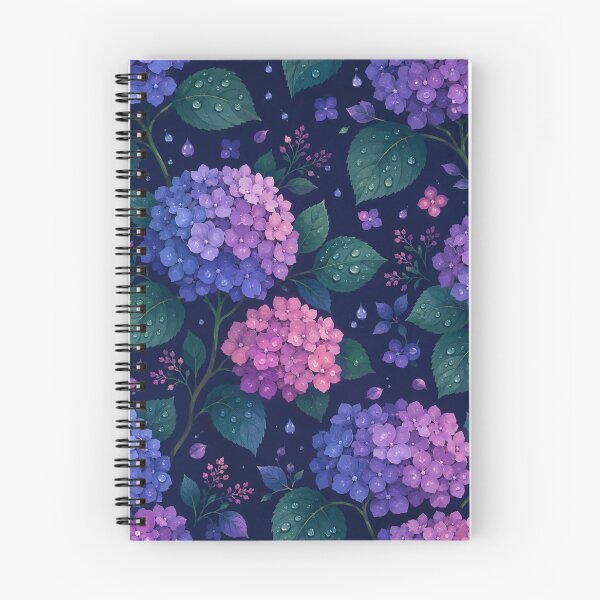 Item preview, Moody Dewy Hydrangea Pattern designed and sold by Kooyana04.