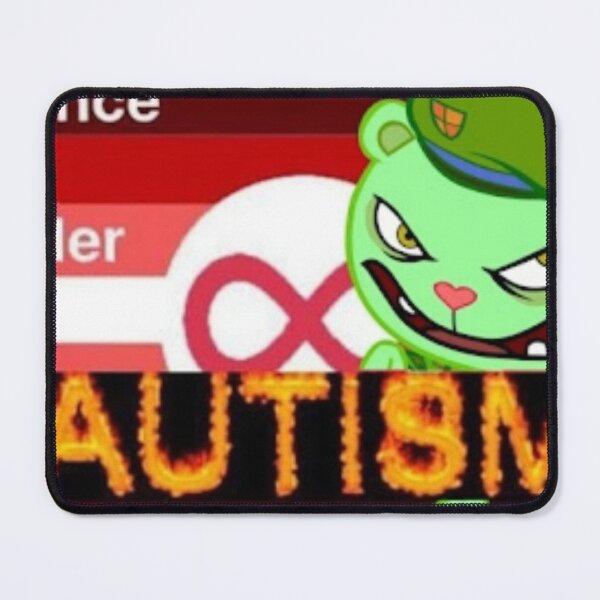 Item preview, Fliqpy Flippy HTF Evil Autism Pride Flag designed and sold by Cdmraeroo.