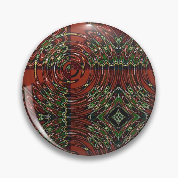 Item preview, Royal Stewart Ripple Repeat Fractartan  designed and sold by Cathedral of Curiosity.