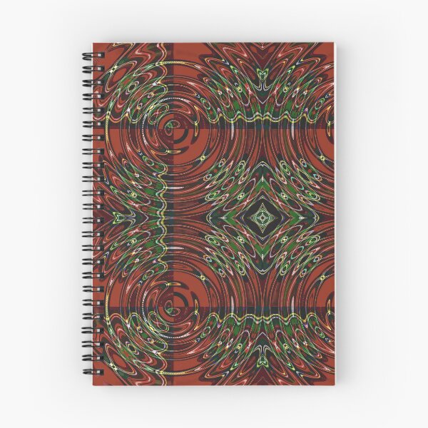 Item preview, Royal Stewart Ripple Repeat Fractartan  designed and sold by Cathedral of Curiosity.