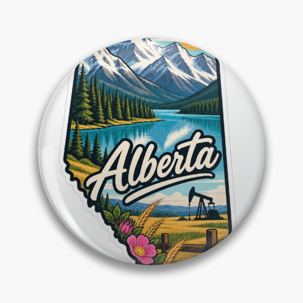Item preview, Alberta Canada Province Sticker designed and sold by Red-Official.