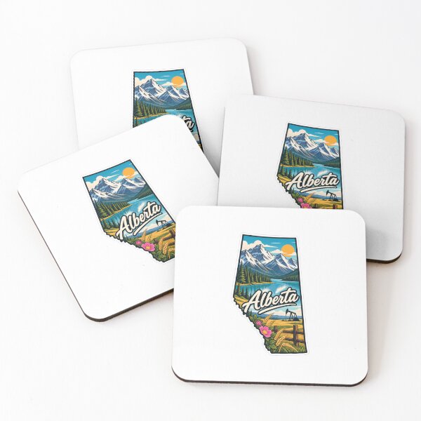 Item preview, Alberta Canada Province Sticker designed and sold by Red-Official.