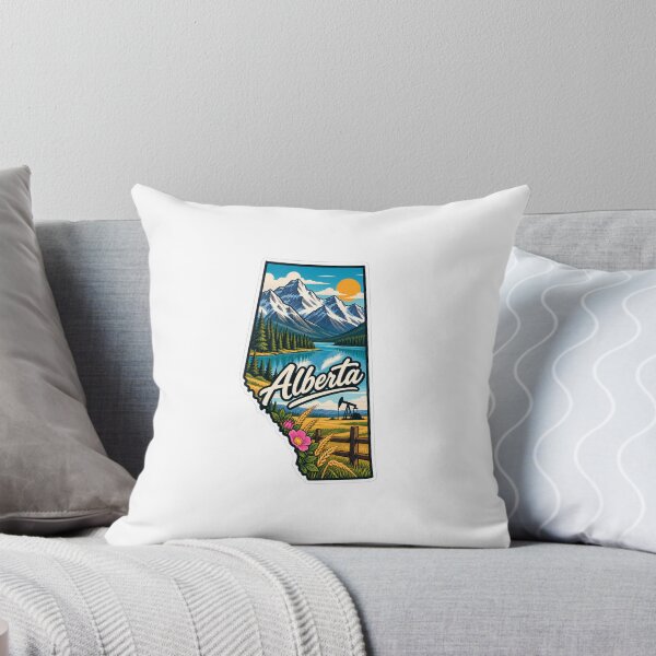Item preview, Alberta Canada Province Sticker designed and sold by Red-Official.