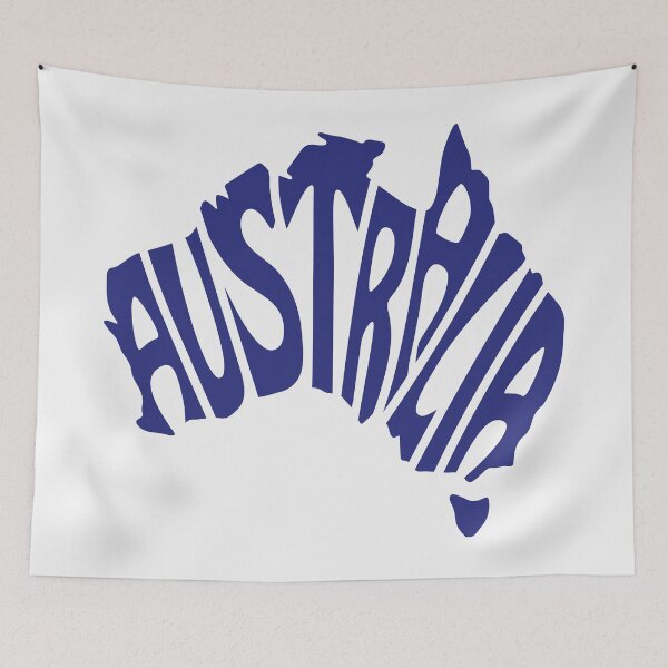 Item preview, Australia Retro Map Graphic designed and sold by Dimensionality.