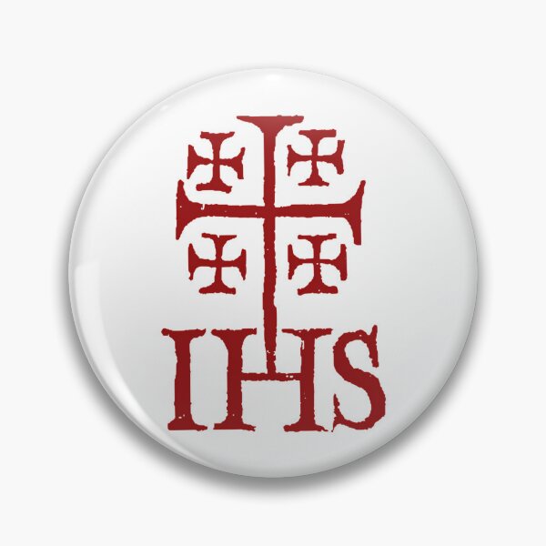 Item preview, Jerusalem Cross Ihs designed and sold by HelainaMadso.
