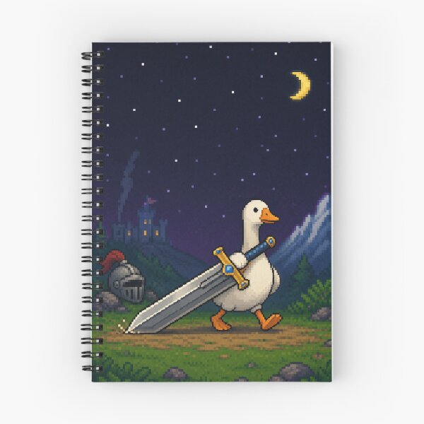 Item preview, Pixel Goose With Giant Sword designed and sold by Nol1ytv.