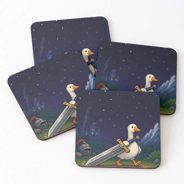 Item preview, Pixel Goose With Giant Sword designed and sold by Nol1ytv.