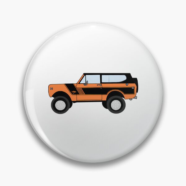 Item preview, Orange Black Ih Scout designed and sold by HelainaMadso.