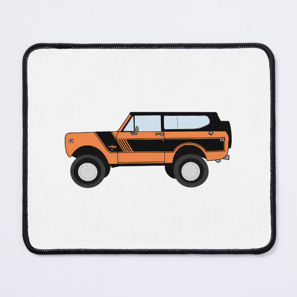 Item preview, Orange Black Ih Scout designed and sold by HelainaMadso.