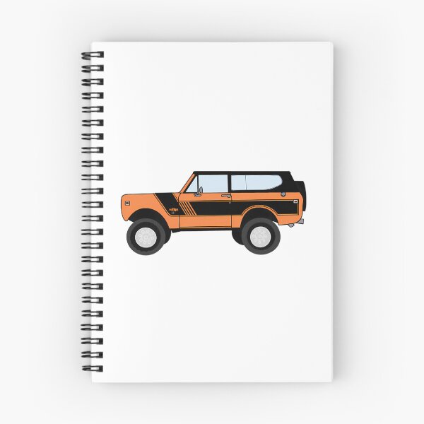 Item preview, Orange Black Ih Scout designed and sold by HelainaMadso.