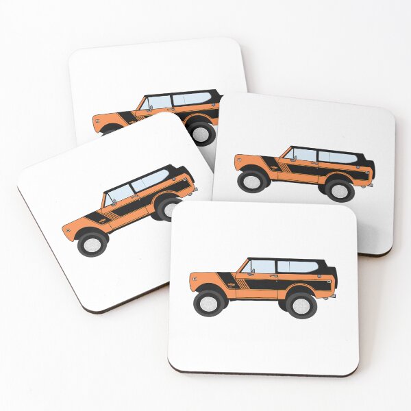 Item preview, Orange Black Ih Scout designed and sold by HelainaMadso.