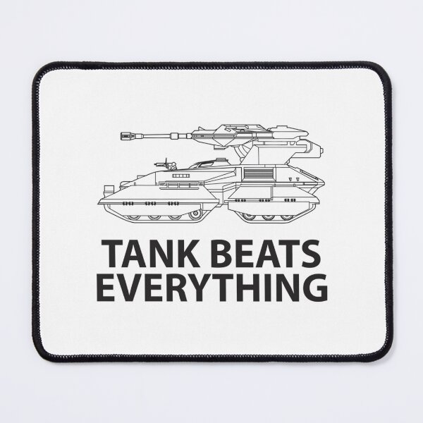Item preview, Tank Beats Everything - Black designed and sold by Soffez.