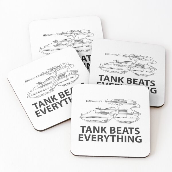 Item preview, Tank Beats Everything - Black designed and sold by Soffez.