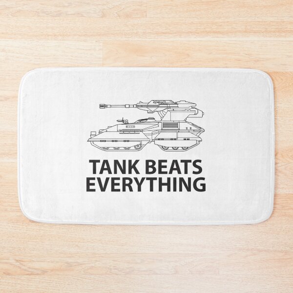 Item preview, Tank Beats Everything - Black designed and sold by Soffez.