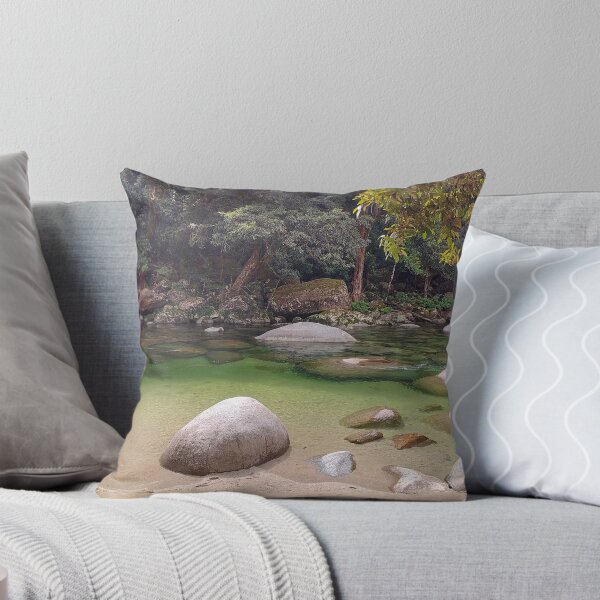 Item preview, BOLDERS IN A WATER HOLE AT MOSSMAN GORGE, TROPICAL FAR NORTH QUEENSLAND designed and sold by AussieAl.