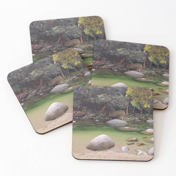 Item preview, BOLDERS IN A WATER HOLE AT MOSSMAN GORGE, TROPICAL FAR NORTH QUEENSLAND designed and sold by AussieAl.