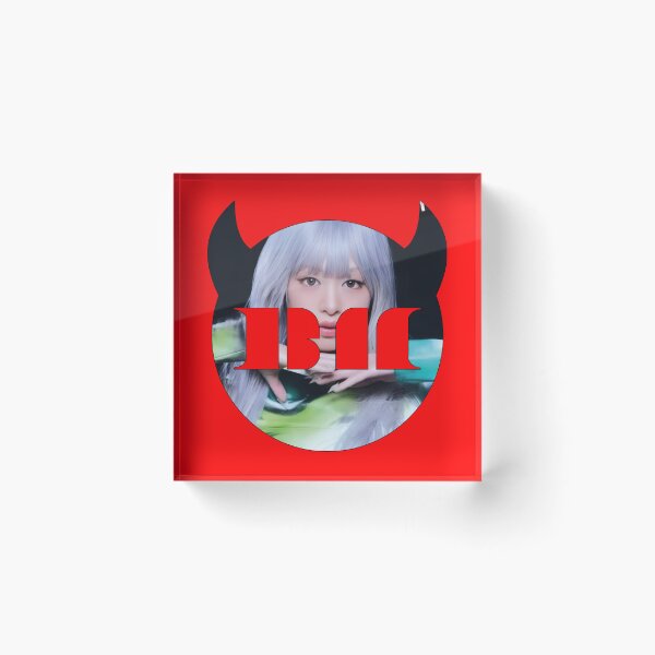 Item preview, AHYEON Babymonster Logo red ver.1 Kpop designed and sold by ShiroHero.