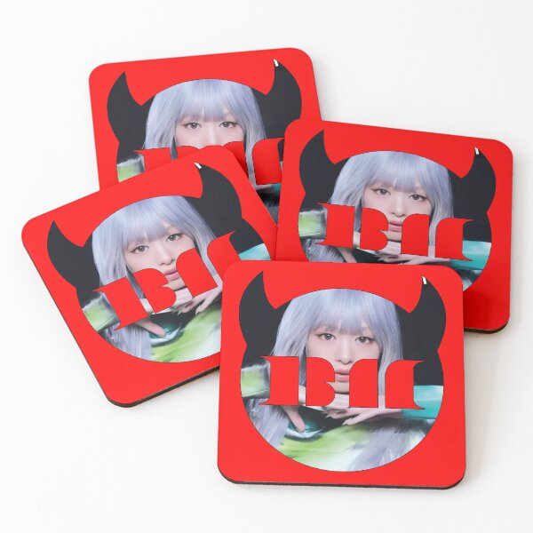 Item preview, AHYEON Babymonster Logo red ver.1 Kpop designed and sold by ShiroHero.