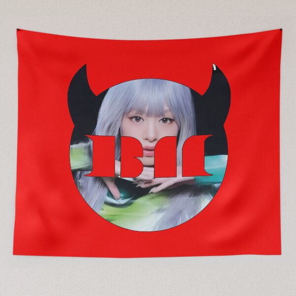 Item preview, AHYEON Babymonster Logo red ver.1 Kpop designed and sold by ShiroHero.