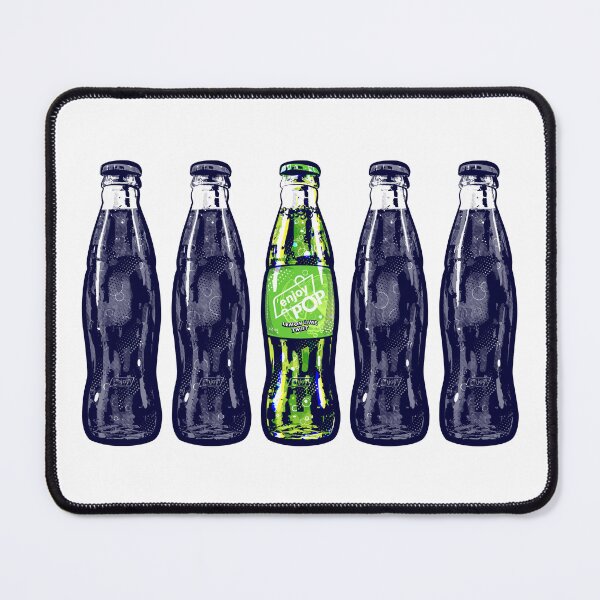 Item preview, Lemon Lime Twist POP Art Bottles designed and sold by Enjoy Artwork .