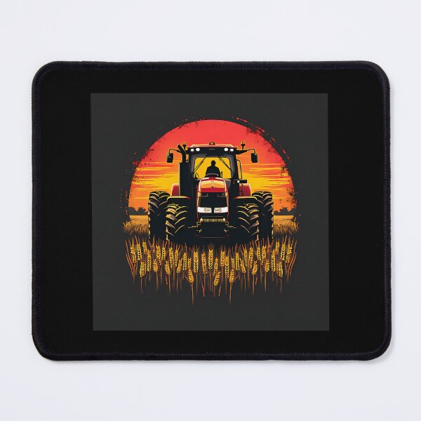 Item preview, Tractor In A Retro Sunset designed and sold by HelainaMadso.