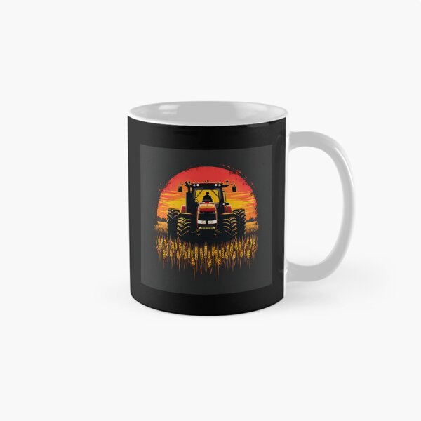Item preview, Tractor In A Retro Sunset designed and sold by HelainaMadso.