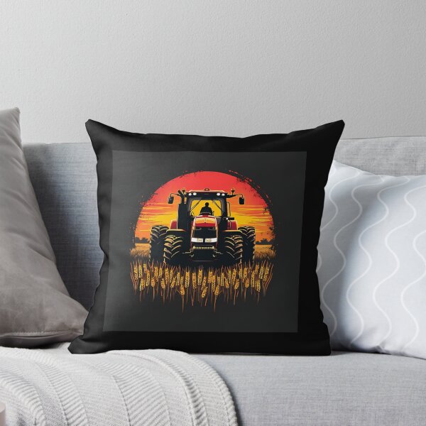 Item preview, Tractor In A Retro Sunset designed and sold by HelainaMadso.