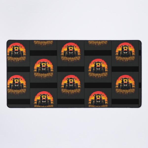 Item preview, Tractor In A Retro Sunset designed and sold by HelainaMadso.