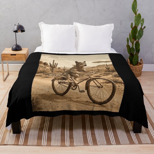 Item preview, Australian Cattle Dog Riding Bike Wild West Western UFO Dog Lover designed and sold by dian-rody-crest.