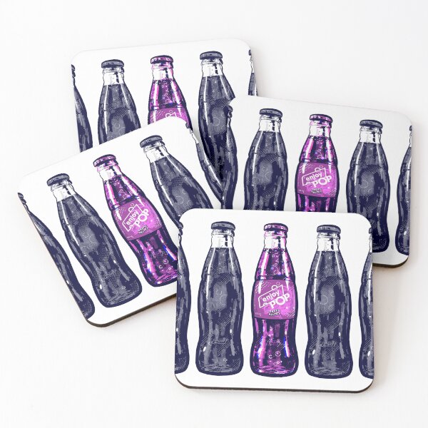 Item preview, Grape Velvet POP Art Bottles  designed and sold by  Enjoy Artwork .