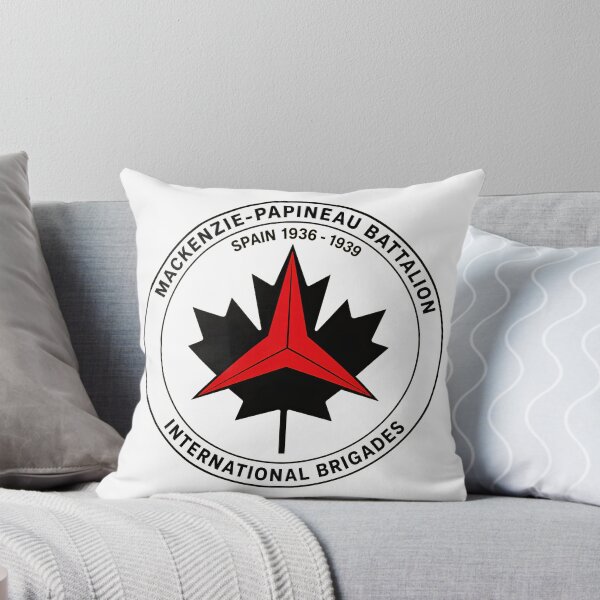 Item preview, Mackenzie Papineau Battalion International Brigades Antifascist Emblem Print designed and sold by PinUpPizzazz.