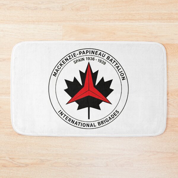 Item preview, Mackenzie Papineau Battalion International Brigades Antifascist Emblem Print designed and sold by PinUpPizzazz.