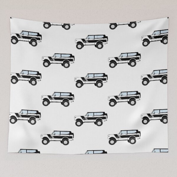 Item preview, White  Black Ih Scout designed and sold by HelainaMadso.