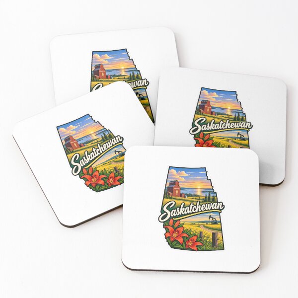 Item preview, Saskatchewan Canada Province Sticker designed and sold by Red-Official.