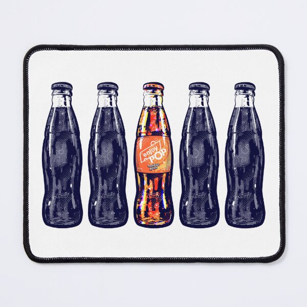 Item preview, Orange Rush POP Art Bottles designed and sold by Enjoy Artwork .