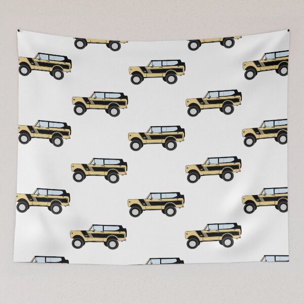 Item preview, Yellow  Black Ih Scout designed and sold by HelainaMadso.
