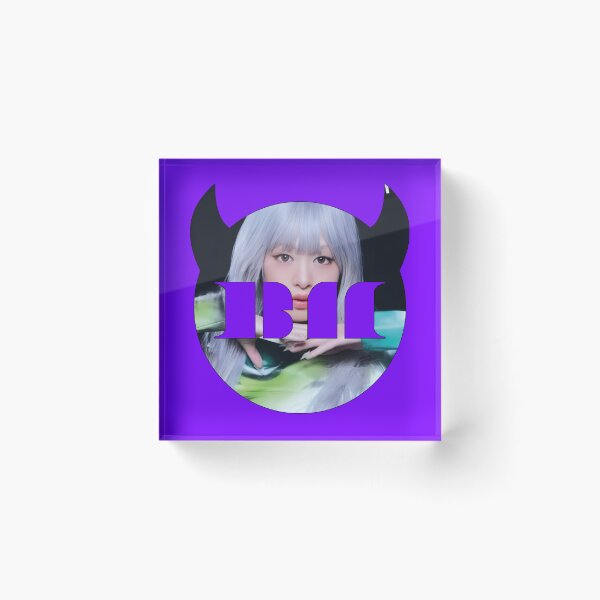 Item preview, AHYEON Babymonster Logo Purple ver.1 Kpop designed and sold by ShiroHero.