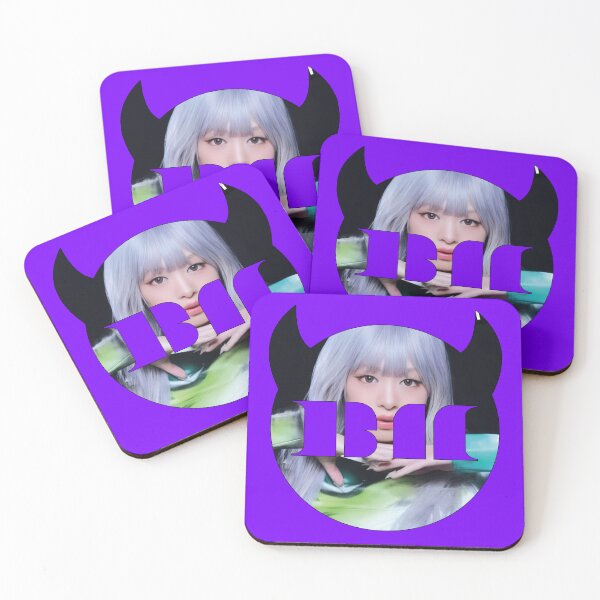 Item preview, AHYEON Babymonster Logo Purple ver.1 Kpop designed and sold by ShiroHero.