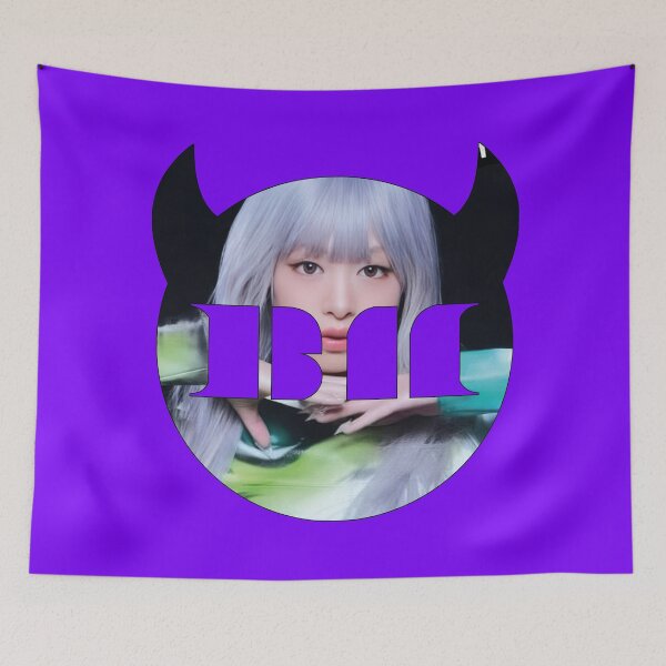 Item preview, AHYEON Babymonster Logo Purple ver.1 Kpop designed and sold by ShiroHero.