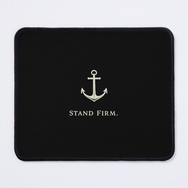 Item preview, Stand Firm Anchor Minimalist Faith Quote Typography designed and sold by Veylor Store.