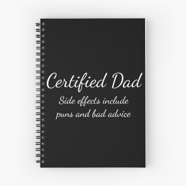 Item preview, Certified Dad Warning Label Tee designed and sold by low battery meme design.