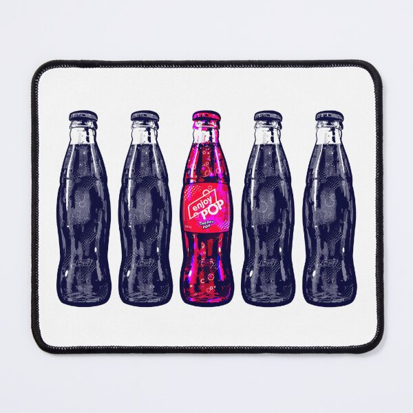 Item preview, Cherry Pop POP Art Bottles designed and sold by Enjoy Artwork .