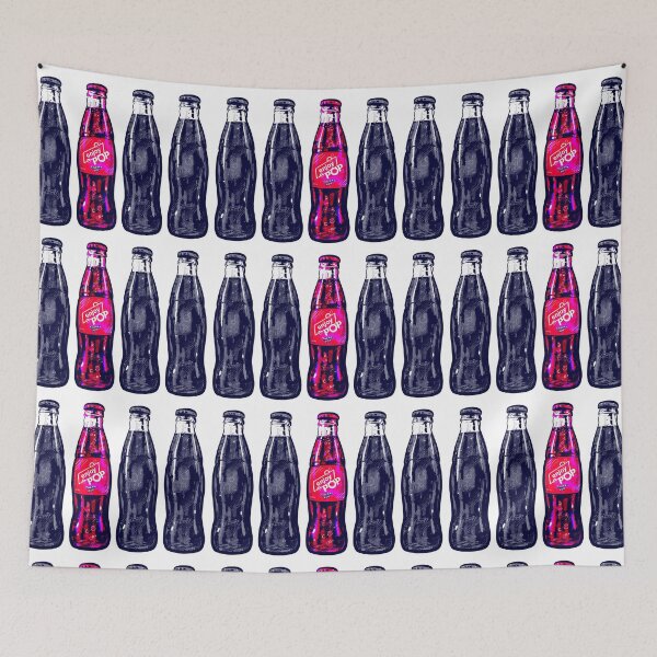 Item preview, Cherry Pop POP Art Bottles designed and sold by Enjoy Artwork .